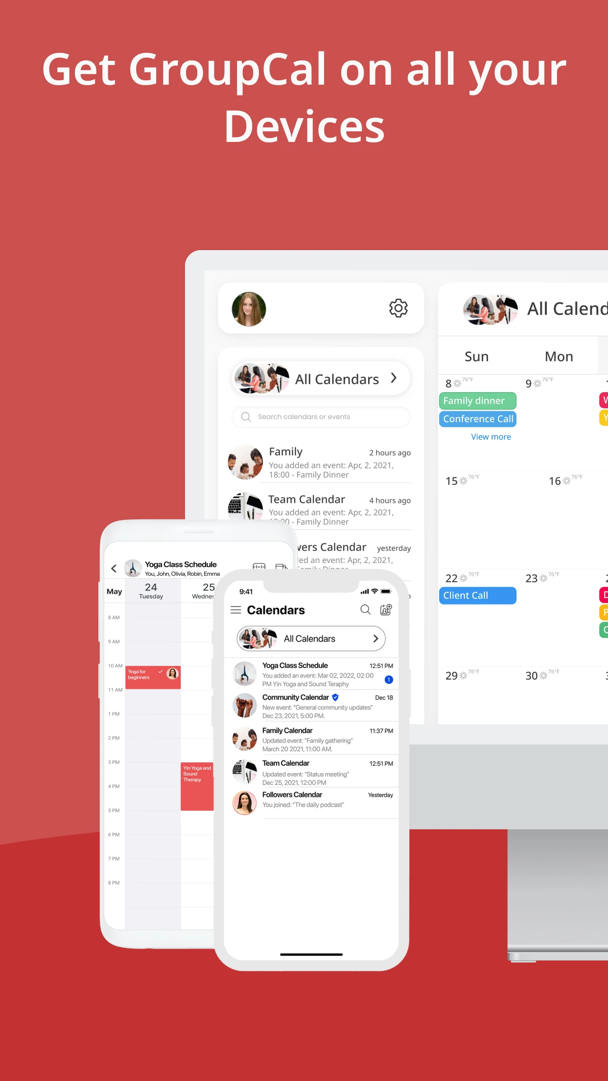 GroupCal - Shared Calendar screenshot