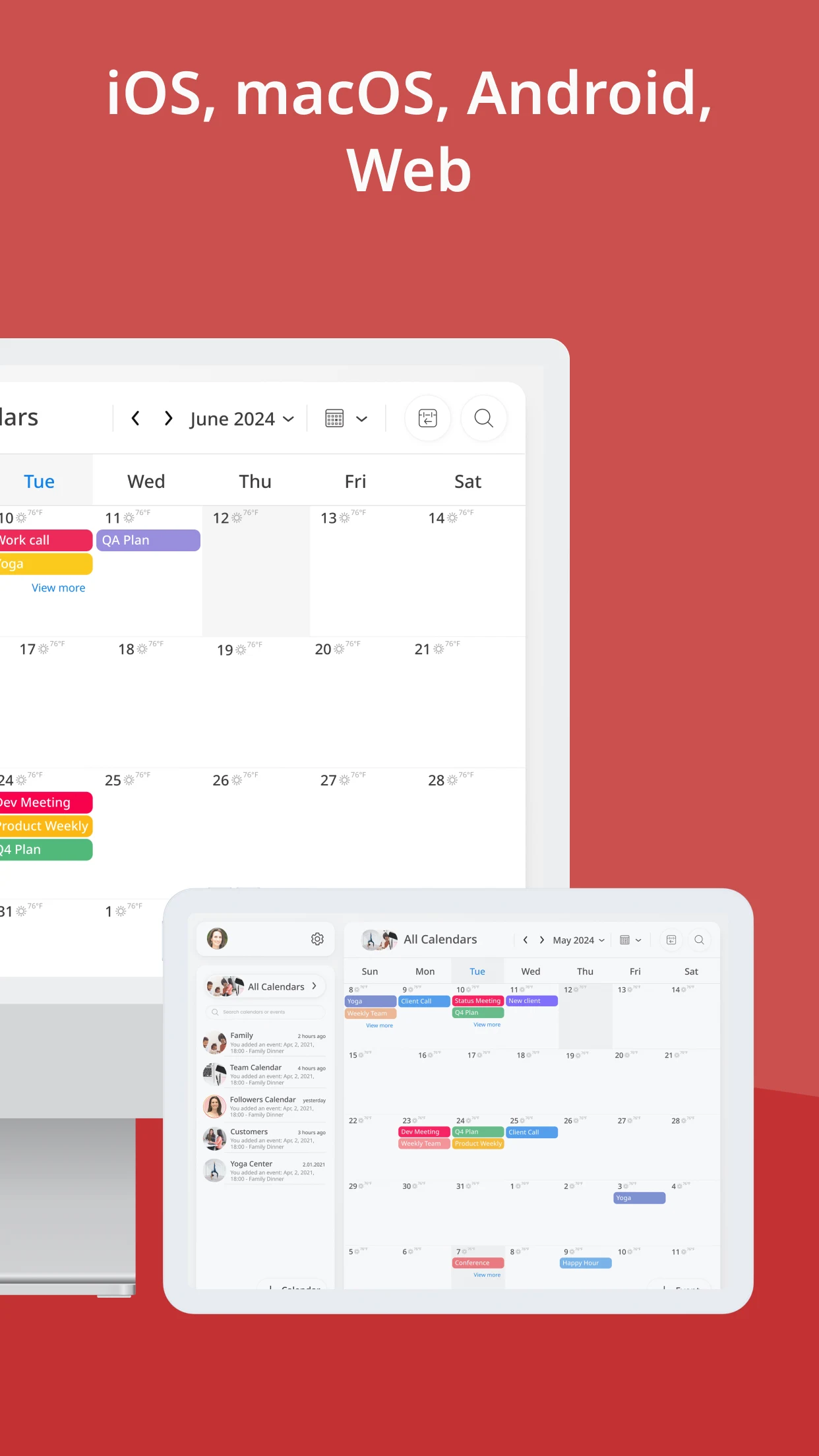 GroupCal - Shared Calendar screenshot