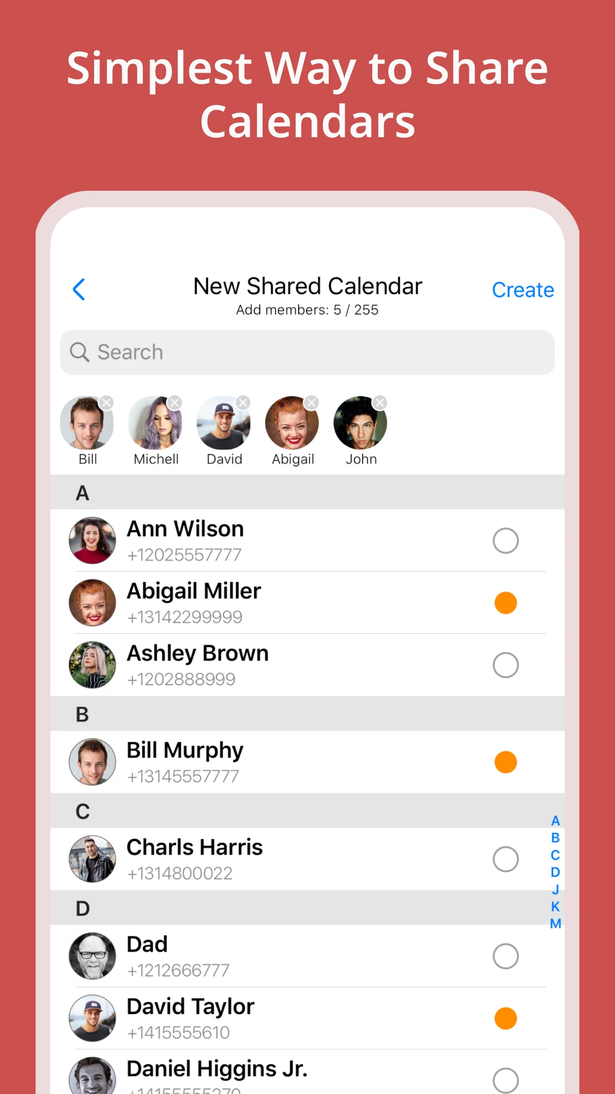 GroupCal - Shared Calendar screenshot