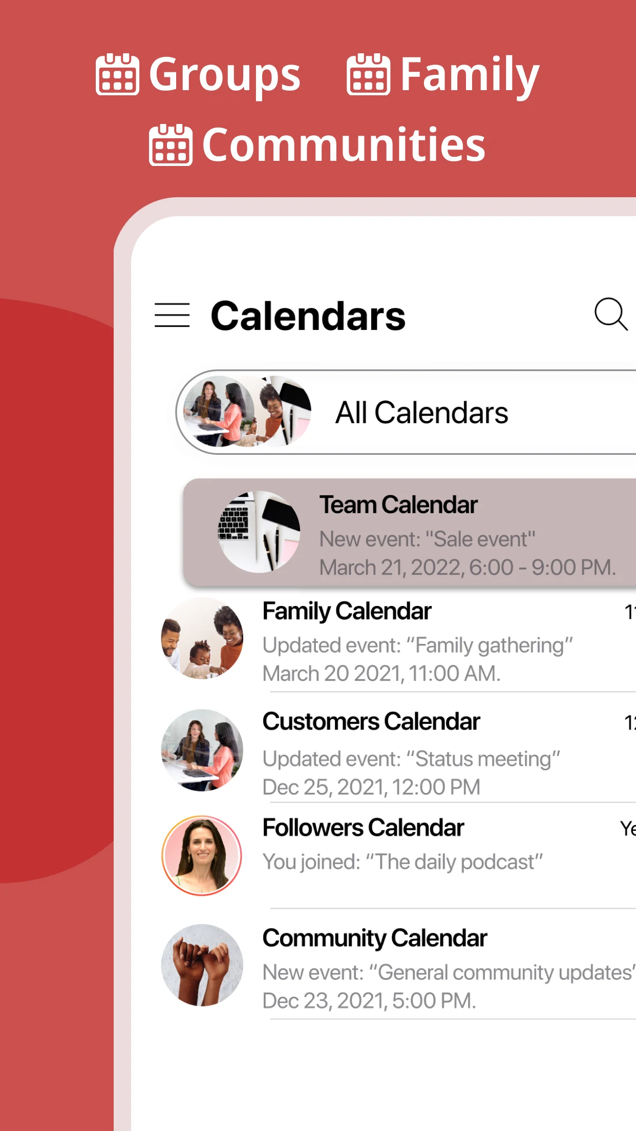 GroupCal - Shared Calendar screenshot